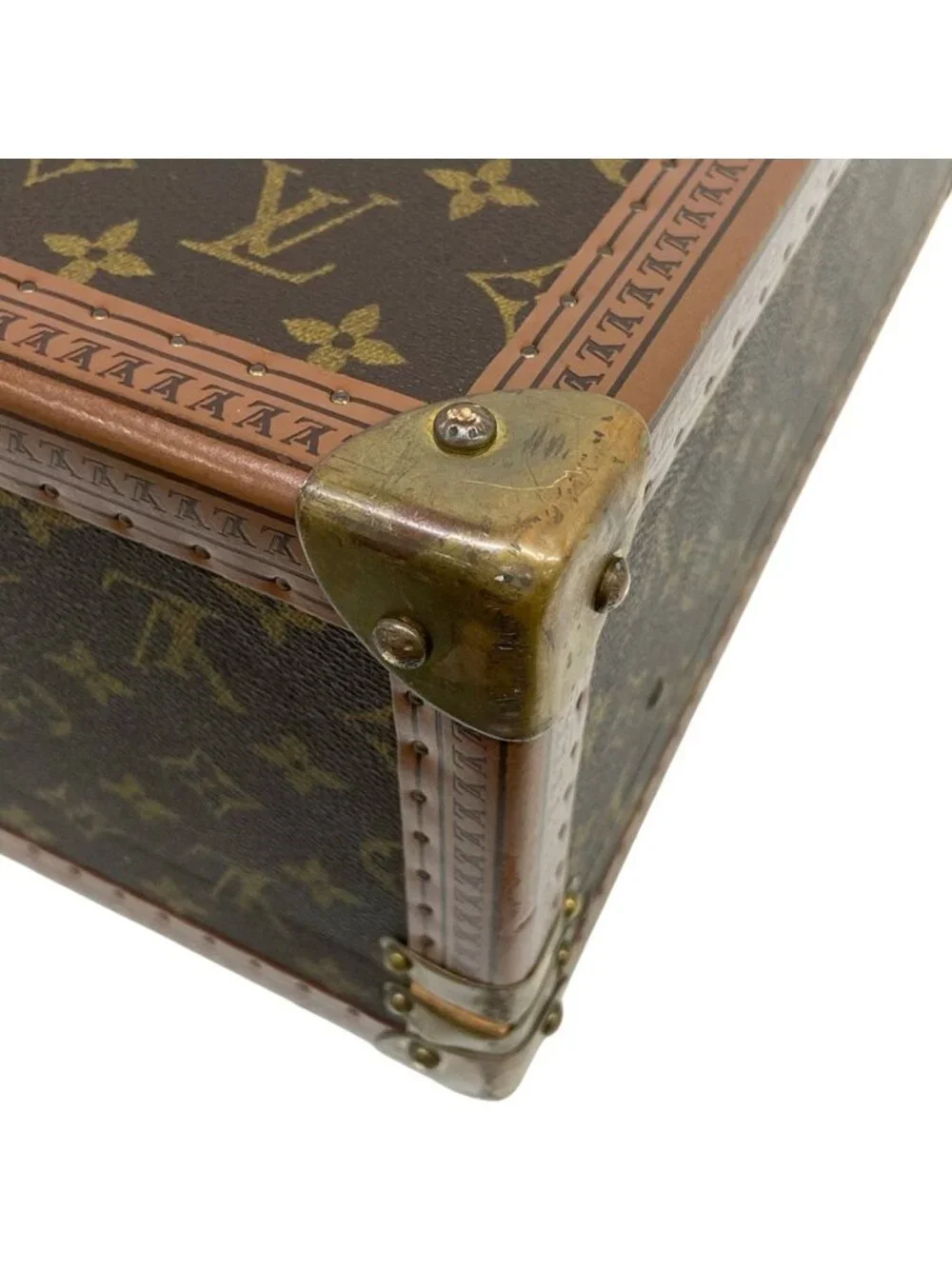 Louis Vuitton Trunk Case Monogram Bisten 60